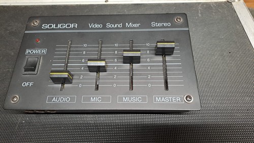 Soligor video sound mixer - video,