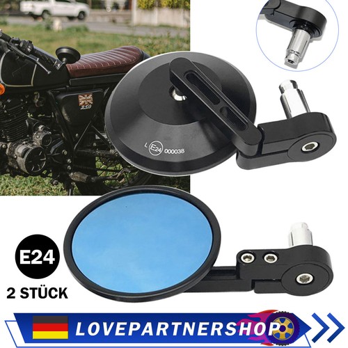 Paar blau glas motorrad - glas,