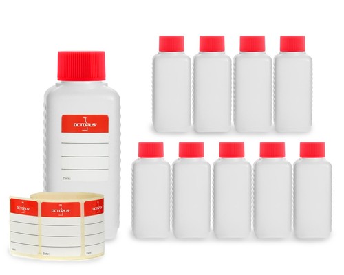 10x 100ml kunststoffflaschen - 10x,