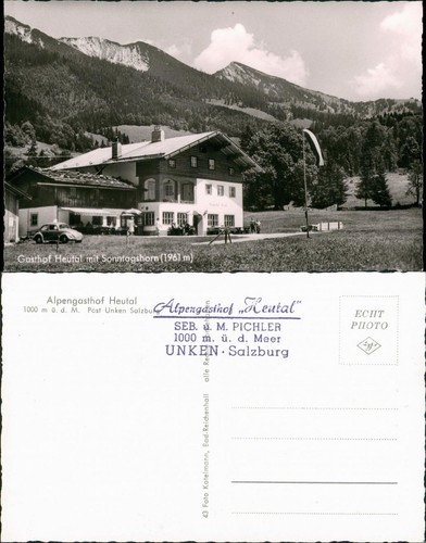 Ansichtskarte unken - unken, (salzburg)
