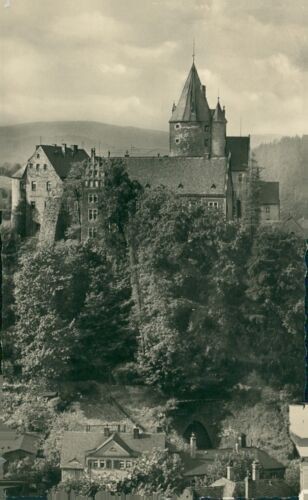 Ansichtskarte schwarzenberg - ansichtskarte,