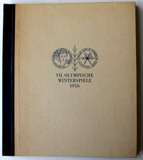 510 DDR Sammel Bilder Album VII. Olympische Winterspiele 1956 Cortina d Ampezzo