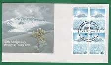 FDC Australien Antarktisgebiet 25 Jahre Antarktisvertrag. 7.12.1986