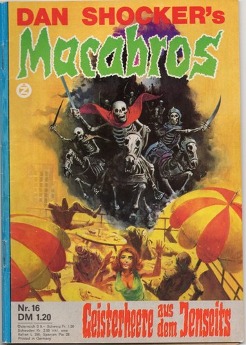 Macabros 16 geisterheere - macabros,, nr.
