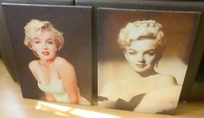 2 BILDER - MARILYN MONROE POP ART, LEINWAND BILD, KEILRAHMEN