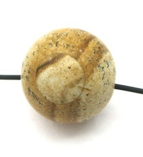 Kugel gebohrt Marmor Landschafts- 2 cm