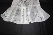 Stoff Dekostoff Vorhangstoff Store Musterschal - ca. 117 x 119 cm - Vintage