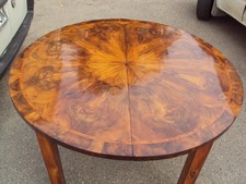 Antike Biedermeier Runde