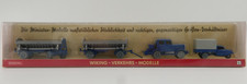 Wiking 1:87 PMS Verkehrs Modelle A.S.S H0 WVM 66 223364 Hanomag LKW PKW Set OVP
