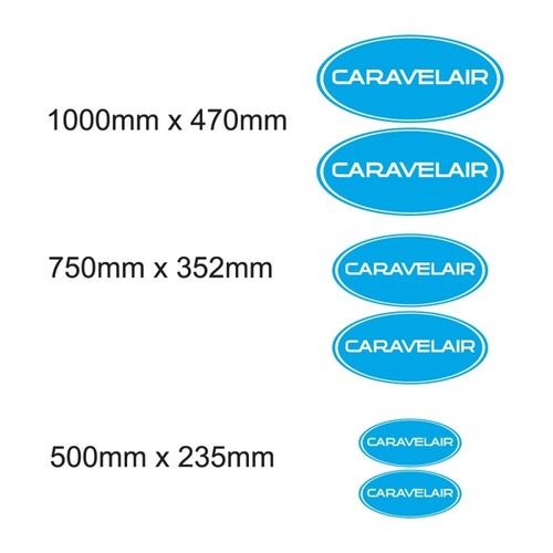 Caravelair wohnwagen aufkleber - wohnwagen,