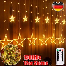 LED Lichterkette 12 Sterne
