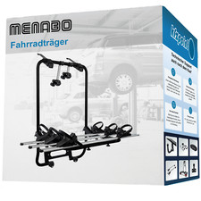 Für VW Caddy IV 15- MENABO Fahrradträger Shadow Caddy black für Heckklappe NEU