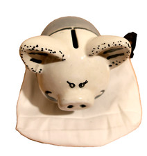 Sparschwein, mehrfarbig