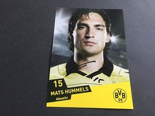 MATS HUMMELS Weltmeister 2014 handsigniert in Person 4x6 Karte Autogramm