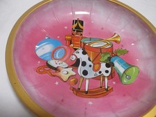 Teller  Blech    Dekoration