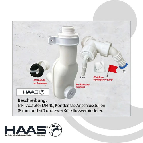 Haas raumspar geräte siphon - haas, raumspar-geräte-siphon
