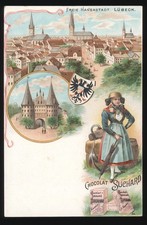#1570 AK Litho Frei Hansestadt