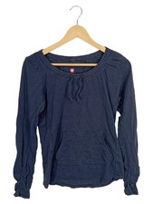 Engelbert Strauss Damen Langarmshirt Blau Gr. 38/M Casual Baumwolle