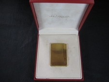 S.T Dupont Feuerzeug Gold  Linie 2 Gatsby  Full Set  Komplett Überholt Garantie