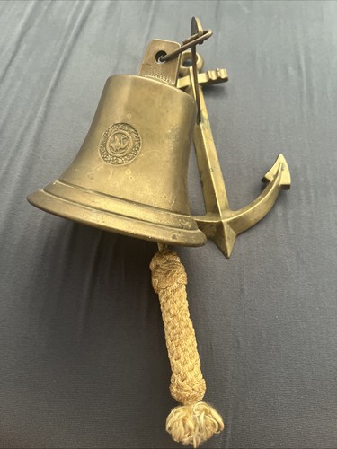 Wand glocke maritim - maritim, messing