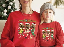Weihnachtssweatshirt Cocker