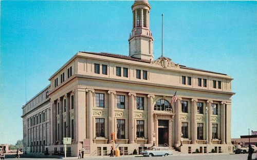 Postcard colorado pueblo city - postcard,