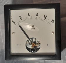 SIEMENS AMPEREMETER ALT ANTIK