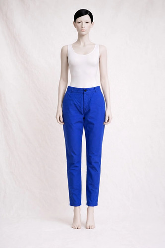 Kenzo hose baumwolle blau - baumwolle,