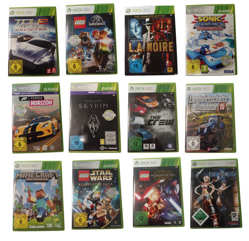Große xbox 360 - xbox, auswahl