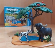 Playmobil * 4828 * Kaffernbüffel, Zebra,  Afrika,  Wasserstelle,  Tiere * OVP !