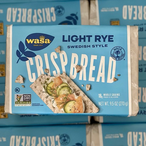 Wasa light rye crispbread - rye, crispbread,