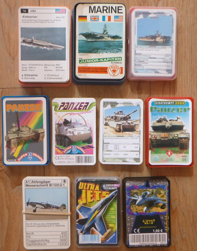 Quartett militaria etc - 10,