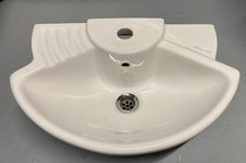 Villeroy& Boch Zenith Handwaschbecken mit Halbsäule / Waschbecken / Waschtisch