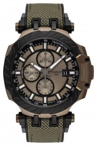 Tissot race khakifarbenes - tissot, t-race
