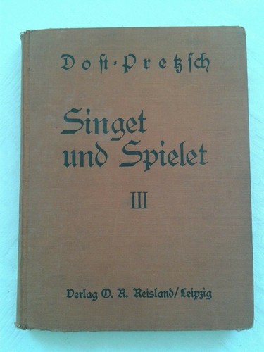 Singet und spielet - und, iii