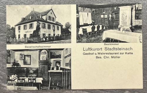 Luftkurort stadtsteinach - ak, *