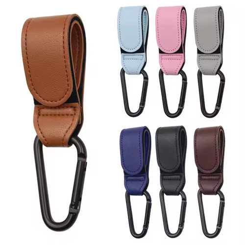 Leder buggy clips - 1/2x,