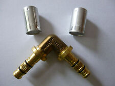 1x Uponor Press-Winkel PE-Xa 14-14 mit 2 Presshülsen Velta+ 1000164 Neu OVP 