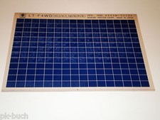 Microfich Ersatzteilkatalog