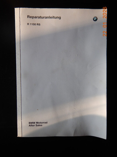 Bmw reparaturanleitung r1150 - reparaturanleitung,