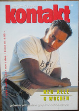 GAY VINTAGE - BILDBAND / MAGAZIN  "  KONTAKT "  1995  RARITÄT