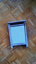 Altes waschbrett aus holz - waschbrett,
