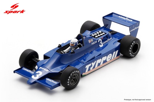 Spark tyrrell 009 - tyrrell, no.3