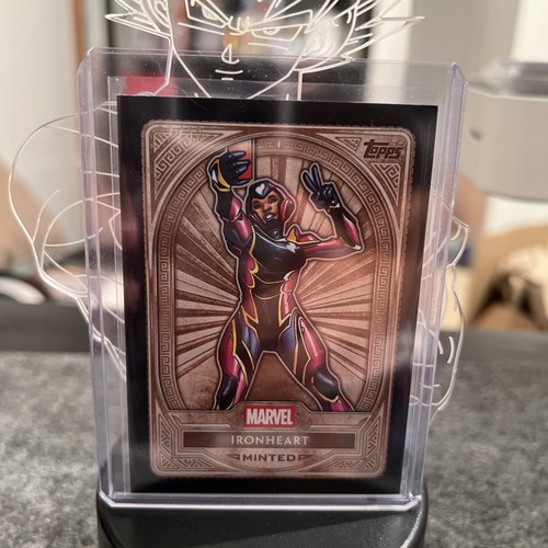 Topps marvel mint ironheart - marvel,