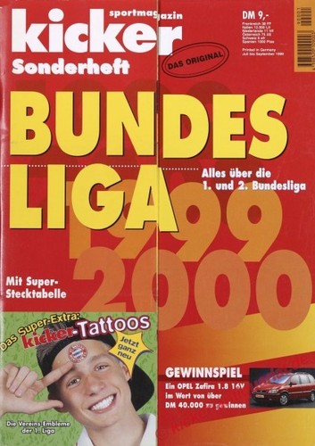 Bundesliga kicker - bundesliga,