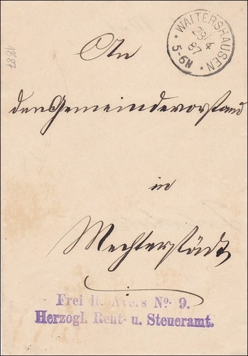 Herzogliches renten und - renten-,