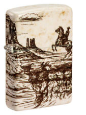 Zippo Feuerzeug color 540° "Wild West Scene"  in Zippobox