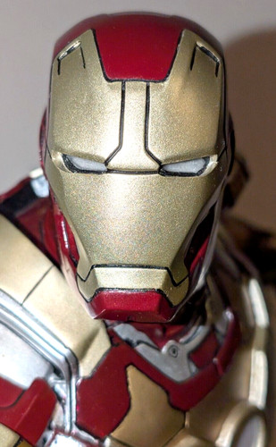 Iron man mark - man, quarter