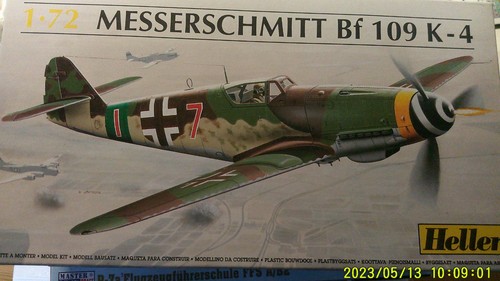 Heller messerschmitt 109 - heller, bf