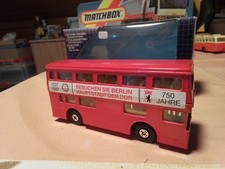 Matchbox Super Kings K-15 Londoner Bus, Berlin, Hauptstadt der DDR, in OVP